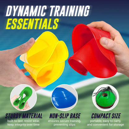 DC Pickleball Cones for court training and drilling, lifestyle6