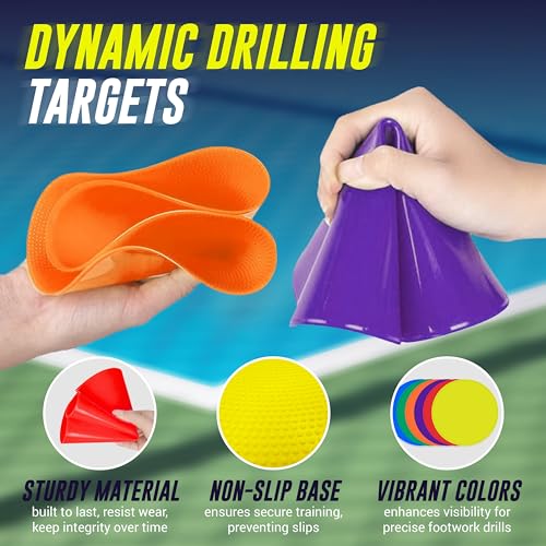 DC Pickleball Court Spot Markers, lifestyle1