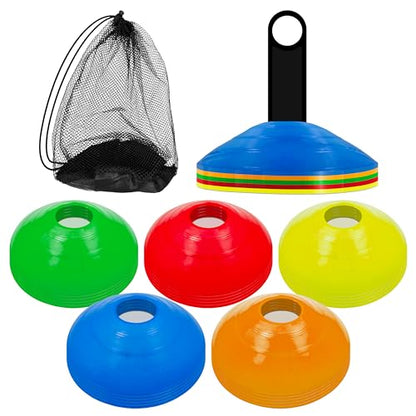 DinkersClub Pickleball Cones for court training and drilling, front