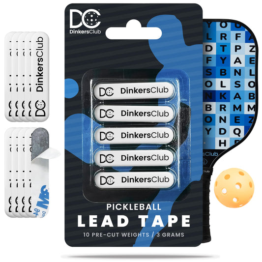 DC Pickleball Paddle Weight Tape, front